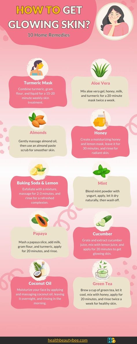 How to Get Clear Glowing Skin Naturally Get Clear Skin Overnight, Home Remedies For Face, Clear And Glowing Skin, Glowing Skin Naturally, Clear Skin Overnight, Clear Skin Naturally, Remedies For Glowing Skin, Men Skin Care Routine, Skincare Habits