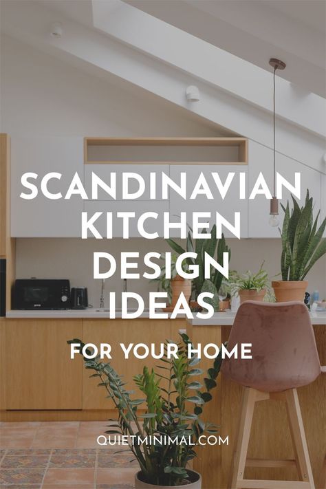 scandinavian kitchen design ideas Scandinavian Kitchens Design, Small Minimalist Kitchen Ideas, Modern Apartment Kitchen Design, Modern Minimalist Small House Design Interiors, Kitchen Design Nordic, Danish Interior Design Kitchen, Scandi Style Kitchens, Scandinavian Kitchen Island Ideas, Nordic Kitchen Ideas