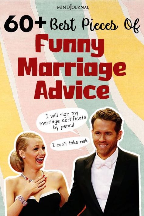Marital Advice Quotes, Marriage Quotes Funny Hilarious, Best Marriage Advice Funny, Funny Advice For The Bride, Funny Marriage Quotes Married Life Humor, Advise For Newlyweds Marriage Advice, Marriage Advice Quotes Newlyweds Tips, Wedding Jokes Funny, Husband Funny Humor Marriage
