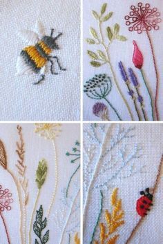 Silk Ribbon Embroidery, Brazilian Embroidery, Silk Ribbon Embroidery Patterns, Crewel Embroidery Kits, Embroidery Sampler, Embroidery Stitches Tutorial, Embroidery Patterns Vintage, Embroidery Flowers Pattern, Embroidery Patterns Free