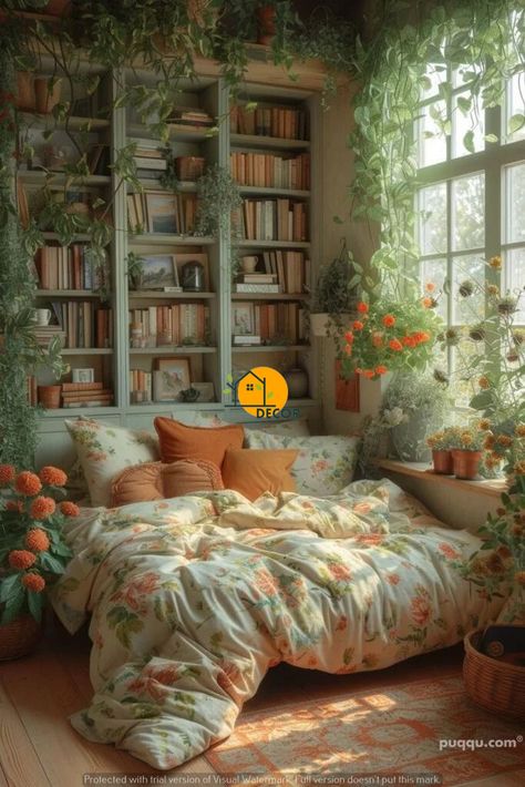 japandi bedroom, fairy room, dark bedroom ideas, moody bedroom, warm bedroom, cute room ideas, feminine bedroom, fairycore room, fairycore decor, dark feminine bedroom, sage green bedroom, scandinavian bedroom Green Cottagecore Aesthetic Bedroom, Vintage Cottage Core Bedroom Ideas, Pastel Fairycore Room, Cottage Room Ideas Aesthetic, Pastel Cottagecore Room, Vintage Cottagecore Bedroom, Forestcore Bedroom, Fairy Room Aesthetic, Bedroom Fairycore