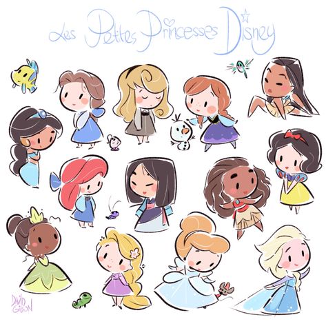 Super fast, super small, super cute Disney princesses… https://www.facebook.com/artofdavidgilson/ David Gilson, Disney Kawaii, Chibi Disney, Lindo Disney, Doodles Bonitos, Disney Mignon, Disney Doodles, Foto Disney, Image Princesse Disney