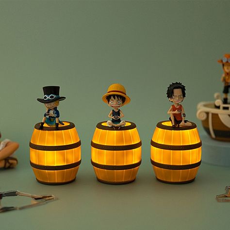 One Piece Series LED Lamp Figurine, One Piece Lamp, One Piece Anime Decor, One Piece Bedroom Ideas Anime, One Piece Items, One Piece Bedroom, One Piece Gift Ideas, One Piece Decor, One Piece Room Decor