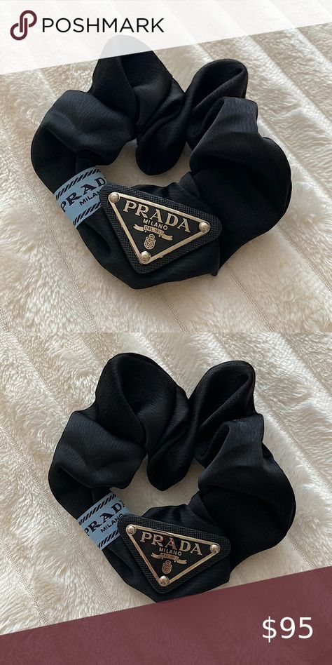 COPY - Prada scrunchie Hair, Prada Scrunchie, Prada Accessories, Ribbon Slides, Scrunchies, Prada, Outfit Inspo, Plus Fashion, Closet