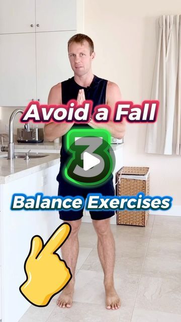 Grow Young Fitness on Instagram: "Avoid a fall and practice these balance exercises with me! #seniorfitness #fallprevention #fitnesstips #athomeworkouts #beginnerexercise" Balance Exercises Stability, Balance Workouts, Improve Balance Exercises, Simple Workout Routine, Pilates Workout Videos, Therapy Exercises, Easy Exercise, Stability Exercises, Physical Therapy Exercises