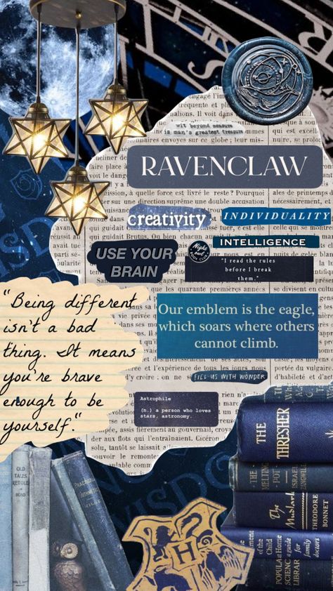 ravenclaw 💙 #blue #aesthetic #ravenclaw #ravenclawaesthetic Ravenclaw Room, Harry Potter Wallpaper Phone, Wallpaper Harry Potter, Ravenclaw Pride, Ravenclaw Aesthetic, Harry Potter Poster, Ravenclaw House, Desenhos Harry Potter, Harry Potter Ravenclaw