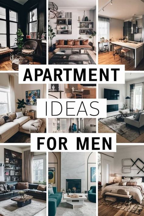 Apartment Ideas for Men elevate the bachelor pad with these stylish yet functional design solutions for the modern male. Discover tips for creating a sophisticated space that balances masculine aesthetics and practical living needs. From the living room to the bedroom and beyond, these Apartment Ideas for Men combine cool factors like media centers and masculine color palettes with smart storage, hosting-friendly layouts, and mature decor choices fit for the grown-up guy.