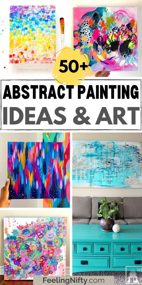 Dive into the colorful world of abstract art with 🎨 50+ painting ideas for beginners! This DIY guide will unlock your creative potential with fun, unique techniques you've never tried before. Perfect for those who want to explore their artistic side or spice up their home decor. Let's get messy with paint and create 🖌️ magic! 🚀🎉 Home Decor Acrylic Painting, At Home Abstract Painting, Diy Paint Scrape Art, Diy Home Decor Canvas Paintings, Easy Modern Painting Ideas On Canvas, Diy Art Ideas Painting, Acrylic Modern Art Painting, Acrylic Pouring For Beginners, Cool House Painting Ideas