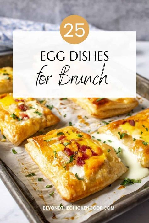 Gourmet Egg Recipes, Special Brunch Ideas, Brunch Recipes With Eggs, Egg Brunch Ideas For A Crowd, Brunch For Four People, Egg Ideas For Brunch, Egg Dishes For Brunch Easy, Breakfast Ideas Other Than Eggs, Easter Brunch Savory