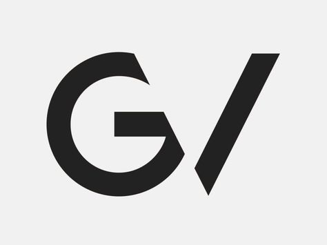 Gv Logo, Sharp Logo, Logo Design Typography, Logotype Design, Personal Logo, Logo Mark, New Logo, Long Live, Typography Logo