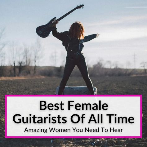This list of the best female guitarists of all time does not include any young guitarists. There is a reason for that. I feel that in order to be included... Female Guitarists, Ringling Brothers, Lita Ford, Rock Guitarist, Fingerstyle Guitar, The Cramps, Best Guitarist, Female Guitarist, Guitar Music