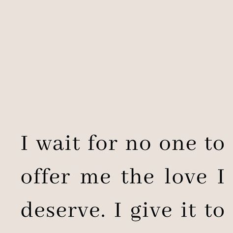 𝓖𝓪𝓫𝓻𝓲𝓮𝓵𝓪 | Motivational Thinking🧠 on Instagram: "I wait for no one. I got me." No One Likes Me Quotes, I Got Me Quotes, I Got Me, No One Likes Me, I Wait, I Deserve, Wait For Me, Quote Posters, I Got This