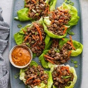 Thai Lettuce Wraps - The Recipe Critic Thai Lettuce Wraps, Lettuce Wraps Recipe, Beef Lettuce Wraps, Western Colorado, The Recipe Critic, Recipe Critic, Lettuce Wrap Recipes, Chili Flakes, Beef Dinner