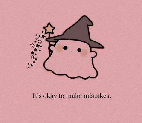 Its Ok To Make Mistakes Quotes, Motivation Drawing Ideas, Uplifting Drawings, It's Okay Quotes, Its Okay To Make Mistakes, Cute Motivational Doodles, Motivational Doodles, Motivation Cartoon, Motivational Cartoon