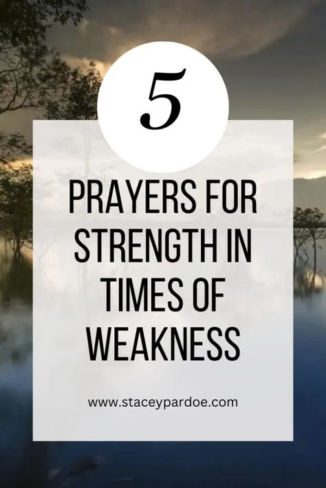 5 Powerful Prayers for Strength When You Feel Weak - Stacey Pardoe Prayer For Strength, Fill My Cup Lord, Encouragement Strength, How To Roll, Inspirational Blogs, Powerful Prayers, Godly Life, Faith Encouragement, Prayers For Strength