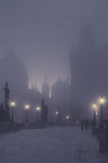 Misty City Aesthetic, Misty City, Snowing Aesthetic Wallpaper, Foggy Aesthetic, Snowy City, Winter City, The Guild, City Drawing, City Background