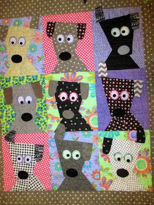 Dog Quilts, Childrens Quilts, Animal Quilts, Cat Quilt, Boy Quilts, Kindergarten Art, Free Quilting, Animal Crafts, Quilting Crafts