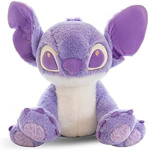 OSOCU® 20" Jumbo Purple Stltch Plush - Violet Little Monster Stuffed Animal - 100% Polyester Anime Plushies Pillow - Embroidered Stitching - Skin-Friendly and Soft Collectible Monster Stuffed Animal, Purple Stitch, Caring Friend, Stitch Plush, Anime Plushies, Monster Pillows, Stitch Doll, Big Plush, Plush Bags