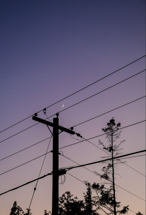 Powerline at Sunset - Credit to James B Vaulting, Mandolin, Sunset With Power Lines, Power Line Aesthetic, Sunset Road, Playlist Cover, Vibe Check, Sunset Background, Sunset Painting