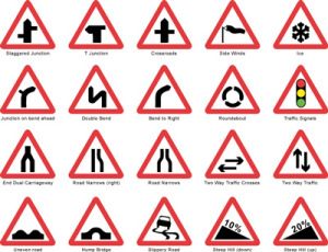 traffic signs Theory Test Revision, Driving Tips For Beginners, Driving Signs, Learning To Drive Tips, Learn Driving, Driving Test Tips, Learner Driver, Driving Basics, Driving Theory Test