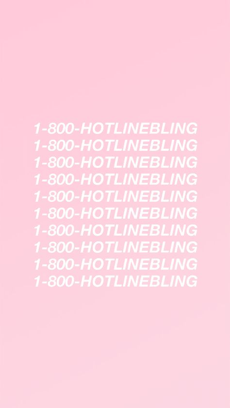 1800 Hotline Bling Wallpaper #pink #babypink #wallpaper #drake #drizzy #beautiful Pink Drake Quotes, Hotline Bling Aesthetic, Drake Pink Aesthetic, Pink Drake Wallpaper, Cool Wallpaper Iphone Vintage, Cool Wallpaper Iphone, Wallpaper Drake, Wallpaper Iphone Vintage, Wallpaper Bedroom Feature Wall