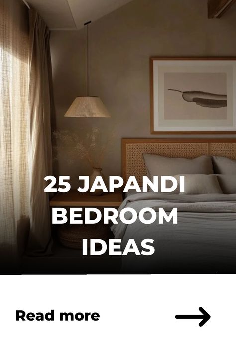 Find harmony in design with Japandi Bedroom Ideas. Discover the fusion of Japanese minimalism and Scandinavian coziness in your bedroom decor. Explore clean lines, neutral palettes, natural materials, and serene vibes to create your perfect Japandi-inspired bedroom. Japandi Minimalist Bedroom Design, Japandi Twin Bedroom, Japanese Floor Bed Ideas, Bedroom Ideas Japandi Style, Japandi Headboard Ideas, Bed Back Wallpaper Design, Japandi Luxury Bedroom, Japanese Zen Bedroom Ideas, Japandi Design Bedroom