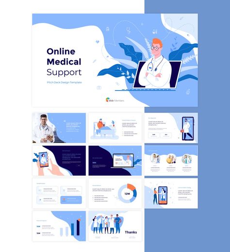 Medical Ppt Template, Medical Presentation Design, Medical Design Graphics, Pitch Deck Design, Medical Presentation, Mẫu Power Point, Medical Powerpoint, Unique Website Design, Creative Powerpoint Presentations