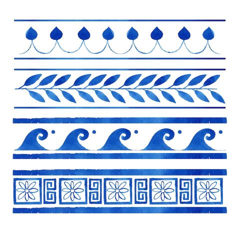 Greek Designs Pattern, Greek Motifs Design, Greek Geometric Pattern, Greek Frame Design, Greek Cards Design, Greece Pattern Design, Greek Textiles Patterns, Greek Prints Pattern, Ancient Greece Design