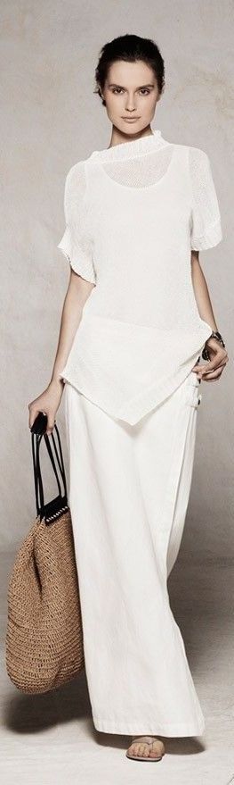 Sarah Pacini SS 2012 Maxi Skirts, Casual Styles, Fashion Design Inspiration, Sarah Pacini, Estilo Chic, Mode Chic, Moda Vintage, 가을 패션, Style Chic