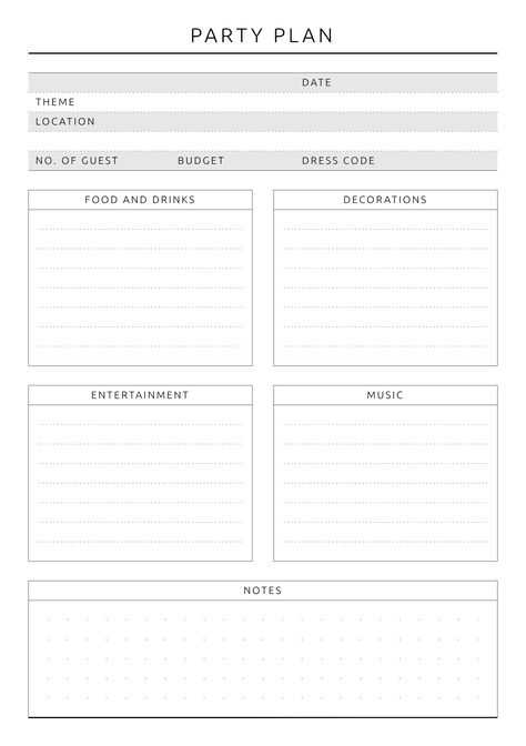 Party Planner Template Free, Party Planning Sheet, Event Checklist Template Party Planning, Party Organization List, Party Budget Worksheet, Birthday Planning Template, Party Planning Template Free Printable, Event Planning Template Free Printable, Birthday Planner Printable