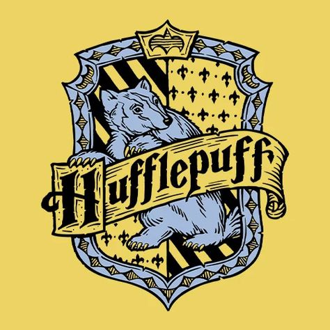 Hufflepuff House Crest, Hufflepuff Emblem, Logo Harry Potter, Harry Potter Case, Hufflepuff Crest, Dark Harry, Beast Film, Ribbon Invitation, Harry Potter Logo