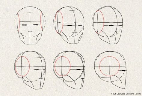 Drawing The Human Head, Face Proportions, Drawing Heads, Character Design Tutorial, 얼굴 드로잉, Drawing Tutorial Face, 얼굴 그�리기, Human Figure Drawing, Human Anatomy Art