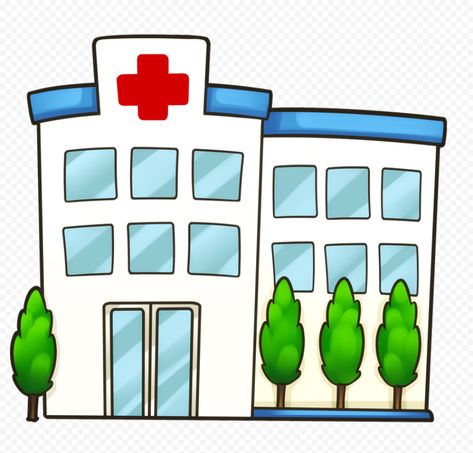 Hospital Cartoon, Children Hospital, Clip Art Pictures, Medical Symbols, Buku Skrap, Community Helpers, Best Hospitals, Cartoon Images, Free Clip Art