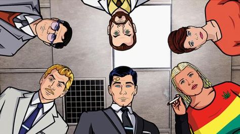 Archer Humour, Archer Show, Archer Funny, Archer Tv Show, Archer Fx, Archer Characters, Sterling Archer, 1080p Wallpaper, Bobs Burgers