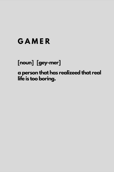 The perfect gamer definition. Gamer Funny Quotes, Gamer Astethic, Gamer Wallpaper Aesthetic, Gamer Aesthetic Girl, Gamer Aesthetic Boy, Gamer Relationship, Gamer Boy Aesthetic, Joel Aesthetic, Gamer Boys Aesthetic