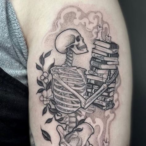 Frankenstein Tattoo, 3 Tattoo, Skeleton Tattoos, B Tattoo, Book Tattoo, Fine Line Tattoos, Best Black, Blackwork Tattoo, Flash Tattoo