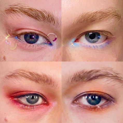 Doniella Davy on Instagram: “1ST SLIDE: Jules’ whispery soft subtle makeup moments from F*ck Anyone Who’s Not a Sea Blob (I love writing that). We’re still very much in…” Tumblr, Donni Davy, Jules Euphoria, Funky Makeup, Eyeliner Designs, Euphoria Fashion, Subtle Makeup, Smink Inspiration, Graphic Makeup