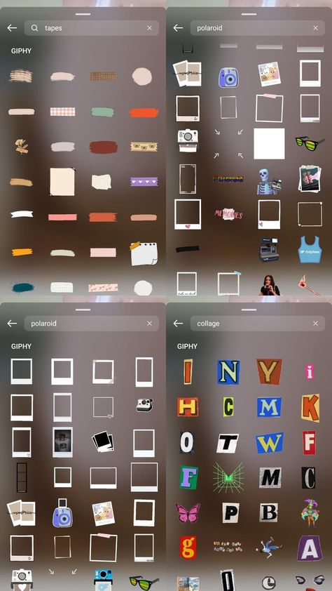 GIF Instagram #collage #polaroid Instagram Story App, Instagram Animation, Instagram Font, Frases Instagram, Instagram Collage, Instagram Editing Apps, Gif Instagram, Instagram Creative Ideas, Instagram Emoji