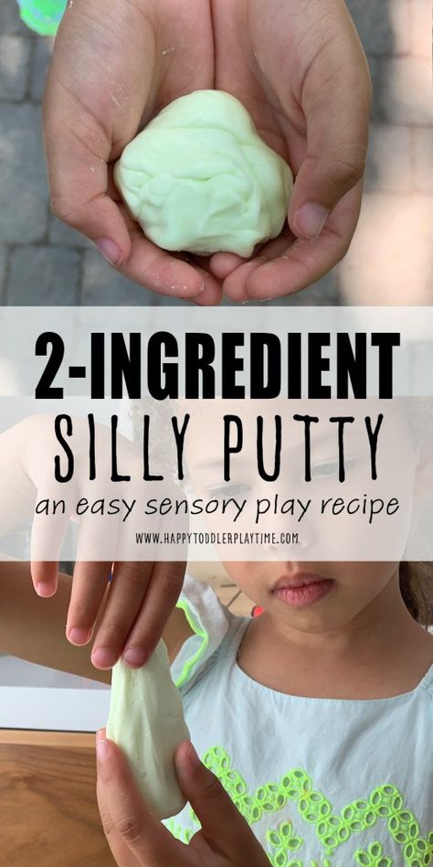 Amigurumi Patterns, Things You Can Make At Home, Latest Craft Ideas, Silly Putty Recipe, Sensory Projects, Putty Recipe, Craft For Beginners, Sensory Play Recipes, Rainy Day Activities For Kids