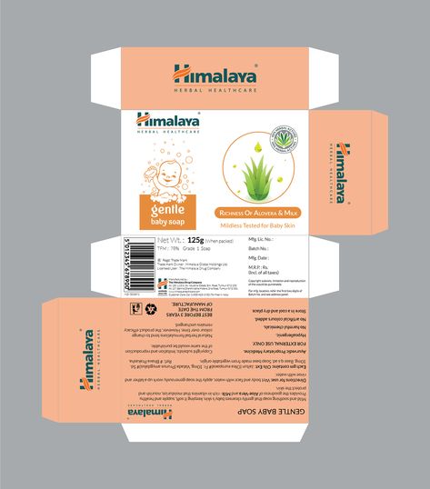 BABY SOAP BOX PACKAGING DESIGN ( Himalaya ) on Behance Soap Box Packaging, Bottle Packaging Design, Label Packaging Design, Box Packaging Templates, Packaging Design Beauty, Soap Packaging Design, Pola Kotak, Medicine Packaging, Packaging Template Design