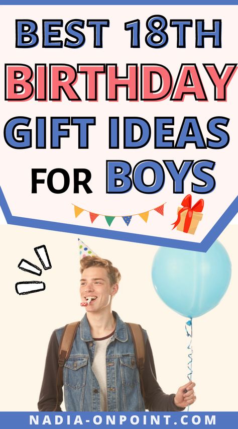 Trendy Gift Guides and Ideas! Here you will find all the best 18th Birthday Gift Ideas for Boys. 18th birthday gifts for boys presents | 18th birthday party gifts for boys | 18th birthday ideas for boys gifts sons | meaningful 18th birthday gifts for boys | 18th birthday gifts for boys cheap | special 18th birthday gifts for boys | boys 18th birthday ideas gifts. Birthday Gifts For 18th Birthday, 18th Boyfriend Birthday Gifts, 18th Birthday Presents For Boyfriend, Diy 18th Birthday Gifts For Him, Male 18th Birthday Gift Ideas, Sons 18th Birthday Gift Ideas, 18th Birthday Gifts Son, Gift For Boys Birthday, 18th Birthday Ideas For Boys Decorations