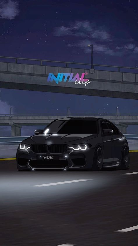 Initial® Clip on Instagram: “Murdered out M5 animation work special made for owner @linxuan7270 (CFO of @initial_clip) #bmw #bmwm #m5 #m5competition #f90m5 #g30 #f90…” Initial Clip Car Wallpaper, Bmw M5 Competition Wallpaper, Bmw M5 F90 Wallpaper, Bmw M5 Wallpaper, Bmw M5 F90 Competition, Initial Clip, New Tesla Roadster, Bmw M5 F90, Bmw Tuning