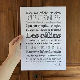 https://latelier-typodeco.com @latelier.typodeco Création d'affiche personnalisée Exemple de réalisation personnalisée pour offrir aux dames de la crèche, puéricultrice, éducatrice Cricut, Micro Creche, Style Boho, Novelty Sign