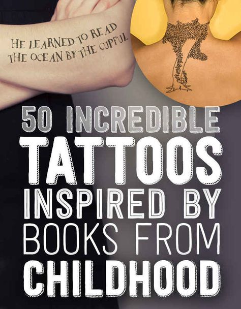 Literary Tattoos, Incredible Tattoos, Tattoos Inspired By Books, Cool Tats, Book Tattoo, Small Tattoo, Skin Art, Piercing Tattoo, Tattoo Idea