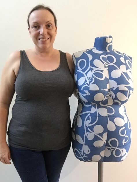 How To Make A Dress Form, Dress Form Mannequin Diy, Dress Form Pattern, Full Body Dress Form, Mannequin Diy, Custom Dress Form, Sewing Classes For Beginners, Sewing Dress Form, Plus Size Sewing Patterns