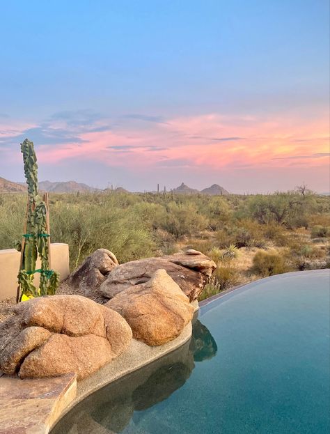 Desert Vacation Aesthetic, Summer In Arizona, Scottsdale Arizona Aesthetic, Scottsdale Aesthetic, Sedona Aesthetic, Arizona Cowgirl, Preppy Pool, Arizona Lifestyle, Arizona Pools