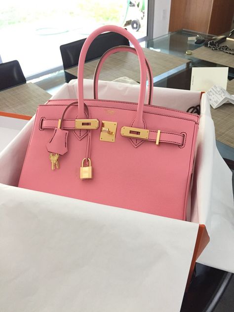 Yummy Special Order Hermes Birkin 30 Rose Confetti Pink Bag Hermes Rose Confetti, Pink Birkin Bag Aesthetic, Hermes Bags Pink, Pink Burberry Bag, Luxury Purses Hermes Birkin, Birkin Bag Pink, Big Birkin Bag, Hermes Pink Bag, Pink Luxury Bag