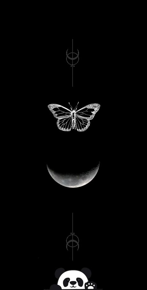 #wallpaper #dark #black #moonwallpaper #pandawallpaler #butterfly #asthetic Black Moon Wallpaper Aesthetic, Wallpaper Butterflies Aesthetic, Butterfly Asthetic Picture Wallpaper, Dark Butterfly Wallpaper Black, Moon And Butterfly Wallpaper, Black Butterfly Wallpaper Iphone, Butterfly Dark Wallpaper, Black Butterfly Wallpaper Aesthetic, Butterfly Dark Aesthetic