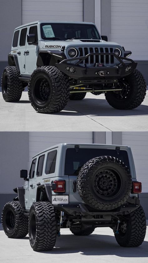 Jeep Wrangler Big Tires, Jeep Rubicon Modified, Jeep 392 Wallpaper, White And Black Jeep Wrangler, Jeep Wrangler 2024 Interior, 2024 Jeep Rubicon, 392 Jeep Wrangler, Off Road Jeep Wrangler, 2024 Jeep Wrangler Rubicon