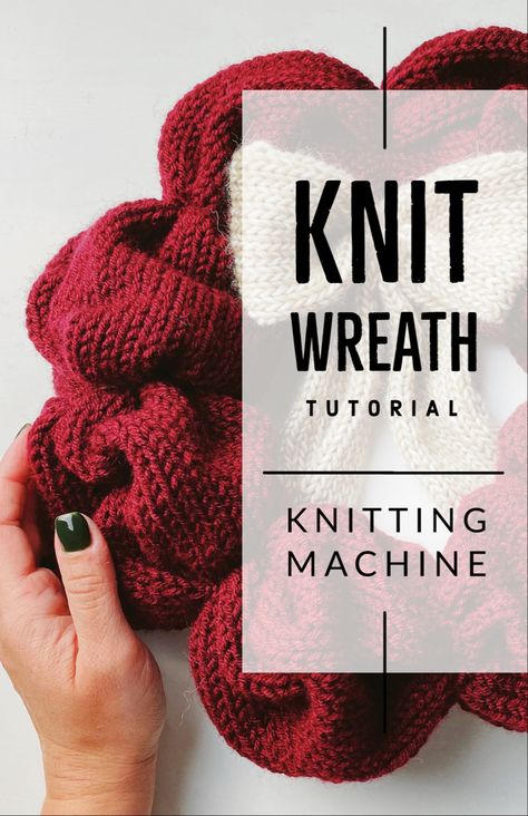 Amigurumi Patterns, Knitting Machine Color Change, Christmas Decor Knitting, Christmas Loom Patterns, Christmas Loom Knitting Projects, Knitting Machine Wreath, Addi Circular Knitting Machine Patterns, Sent To Knitting Machine Patterns, Knitting Machine Free Patterns